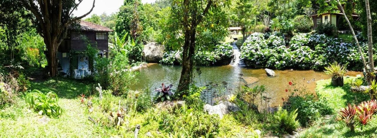 Pousada Espirito das Águas Lumiar Esterno foto