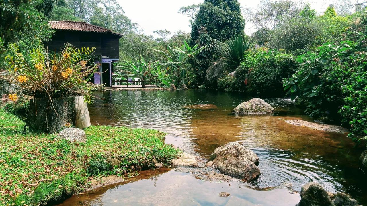 Pousada Espirito das Águas Lumiar Esterno foto
