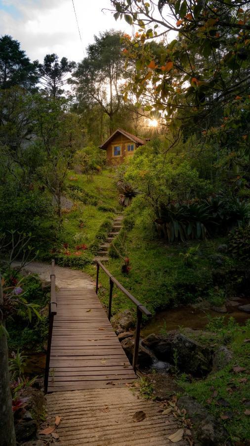 Pousada Espirito das Águas Lumiar Esterno foto